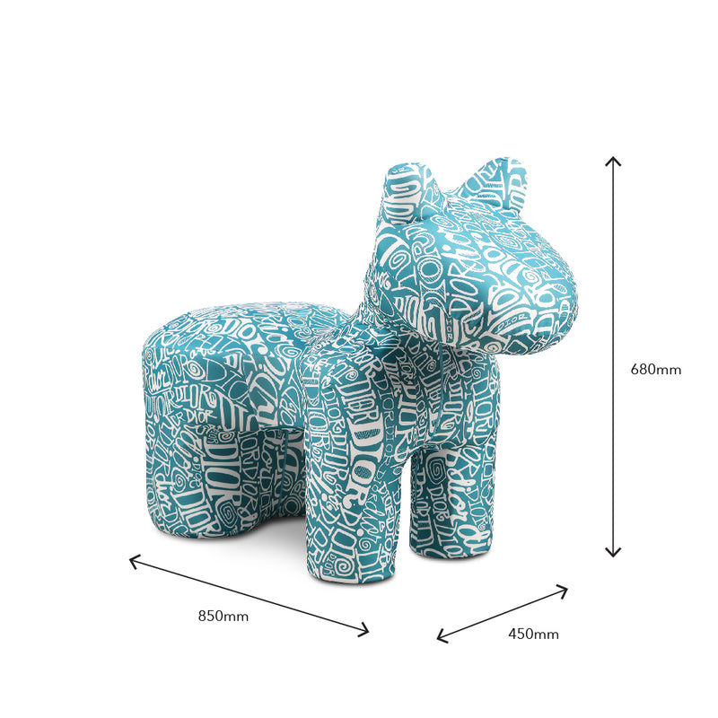 HIPPO Kids Stool Blue