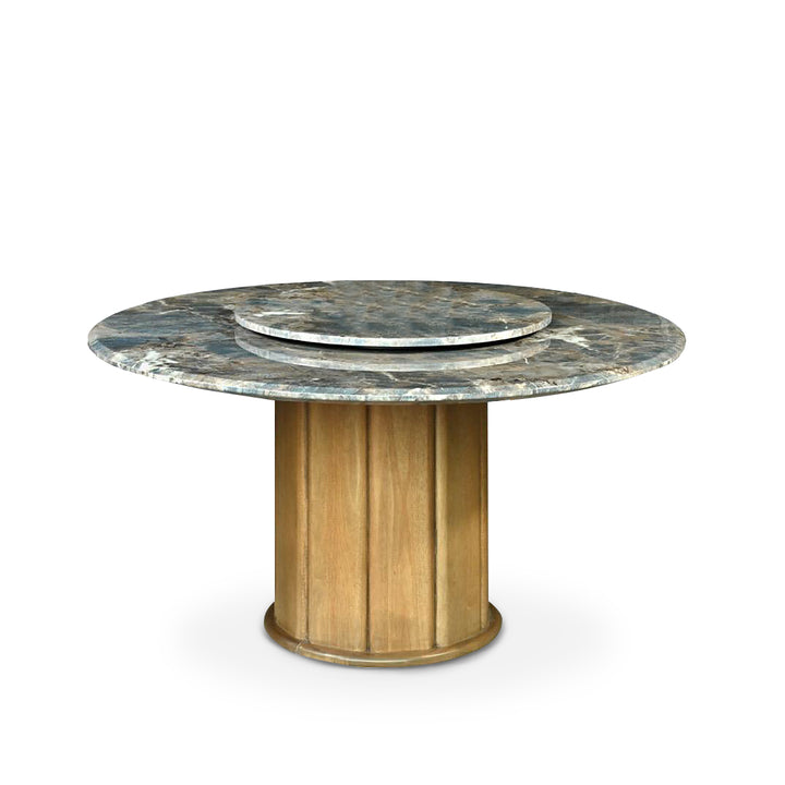 HOLLYANN Round Marble Dining Set