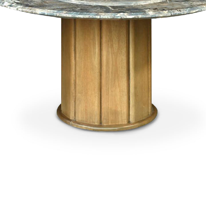 HOLLYANN Round Marble Dining Set