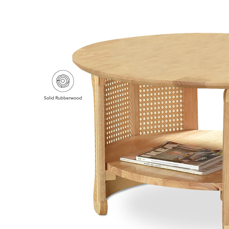 HOOGA Coffee Table Natural Oak