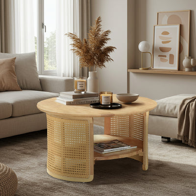 HOOGA Coffee Table Natural Oak