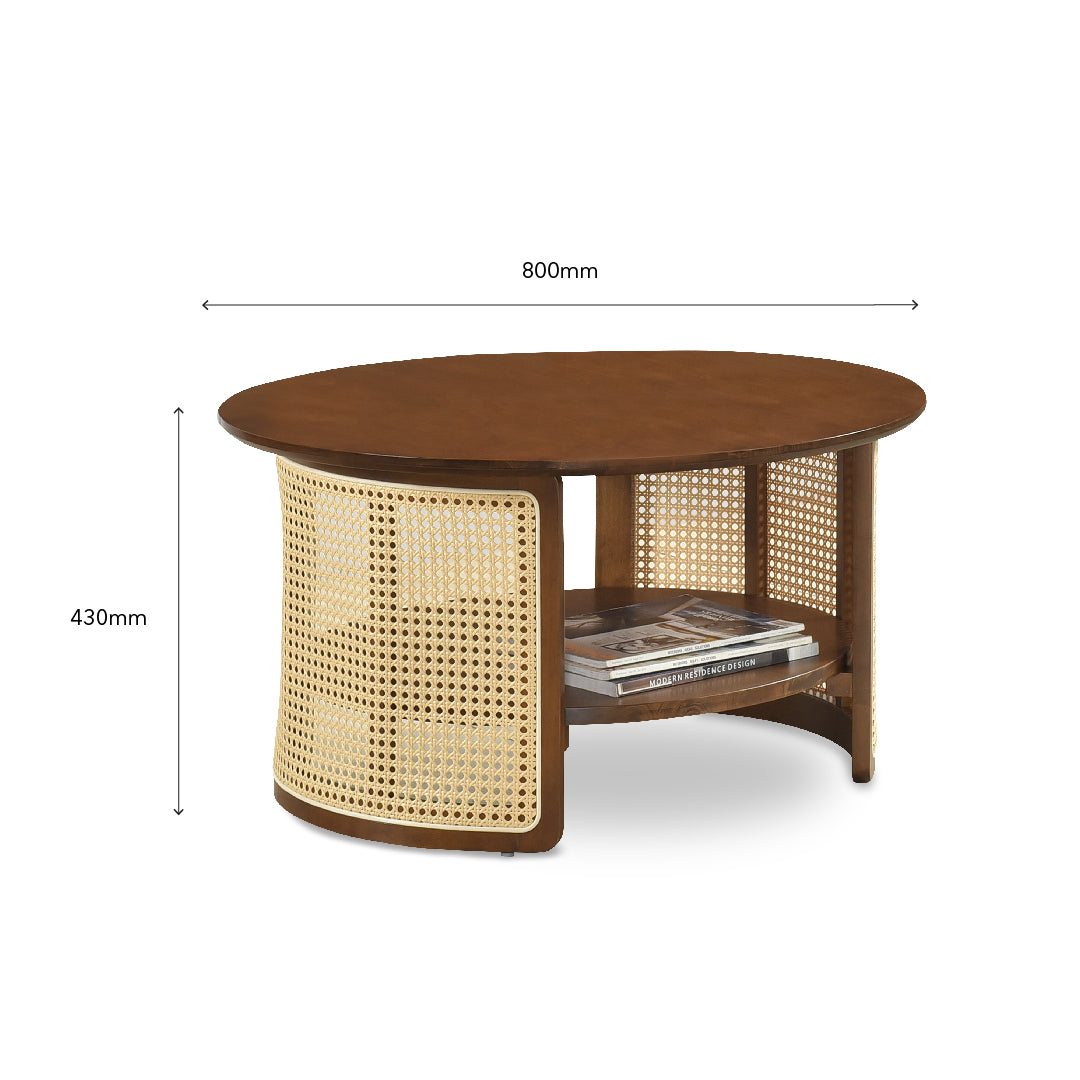 HOOGA Coffee Table Walnut