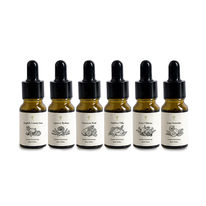 Pristine Hotel's Set of 6 Aroma Concentrate