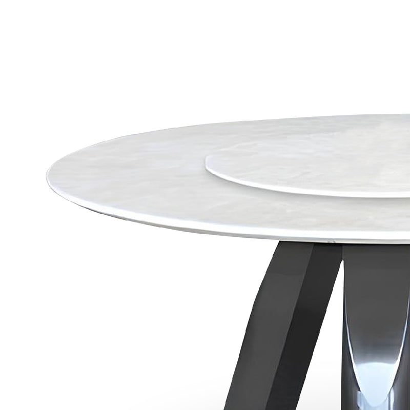 IANTHE ROU Natural Marble Dining Table