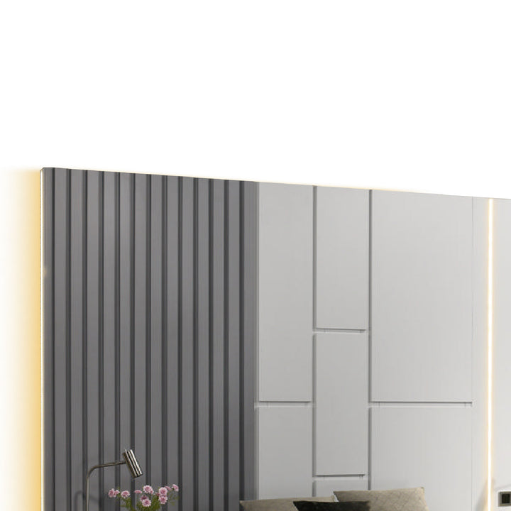 EHIRO Build-In Headboard Bed