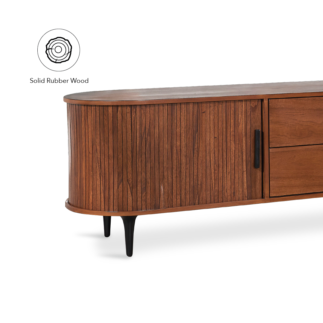 IRIDIAN Oval TV Cabinet