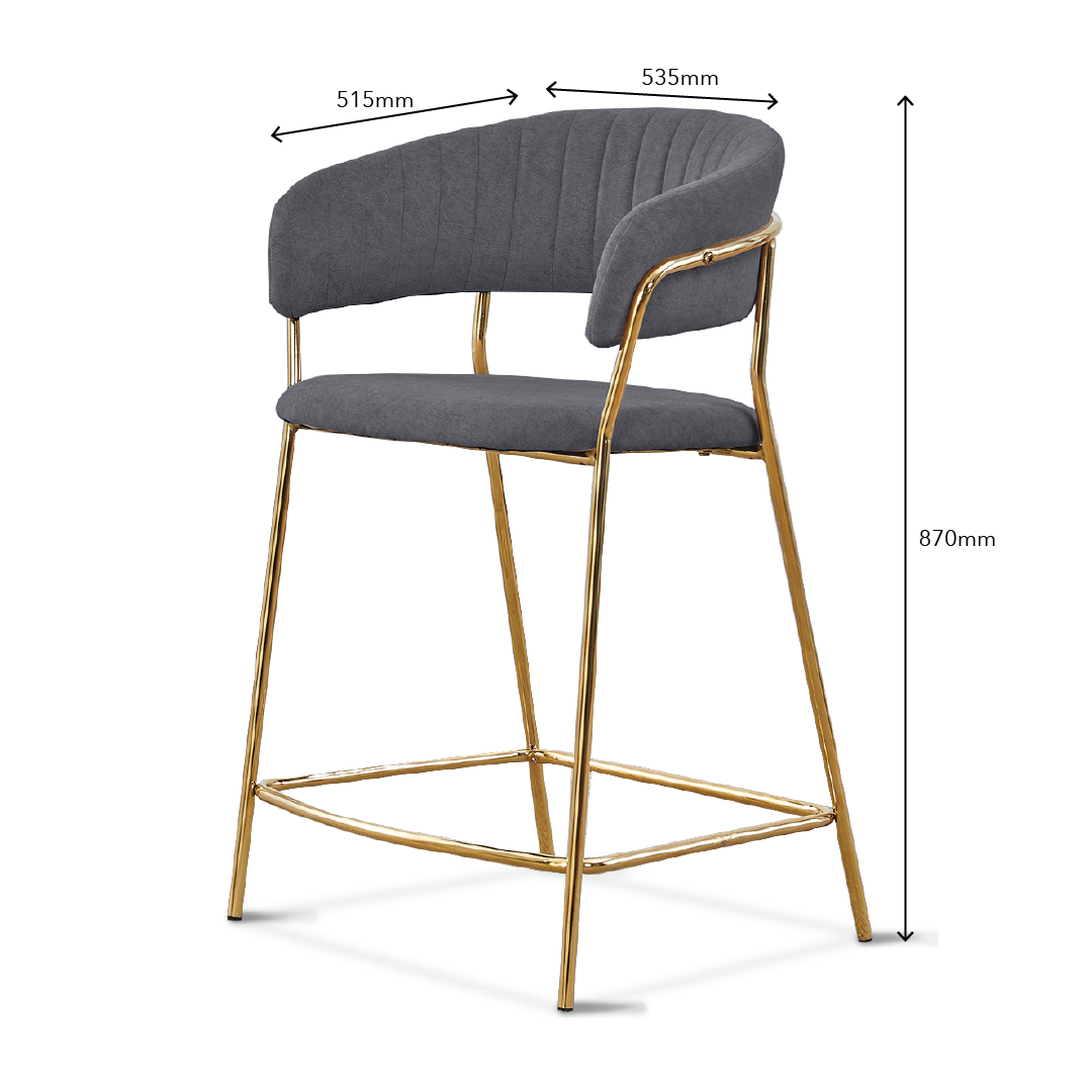 IRU Island Dark Grey Chair