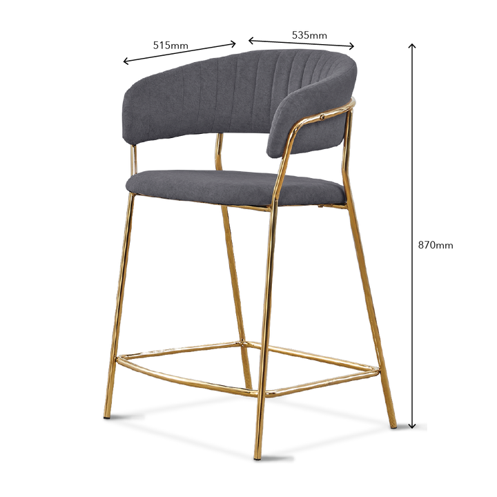 IRU Island Dark Grey Chair