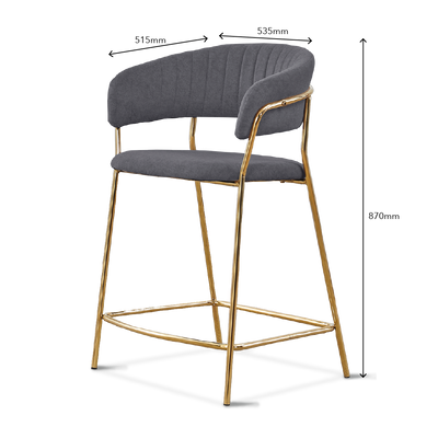 IRU Island Dark Grey Chair