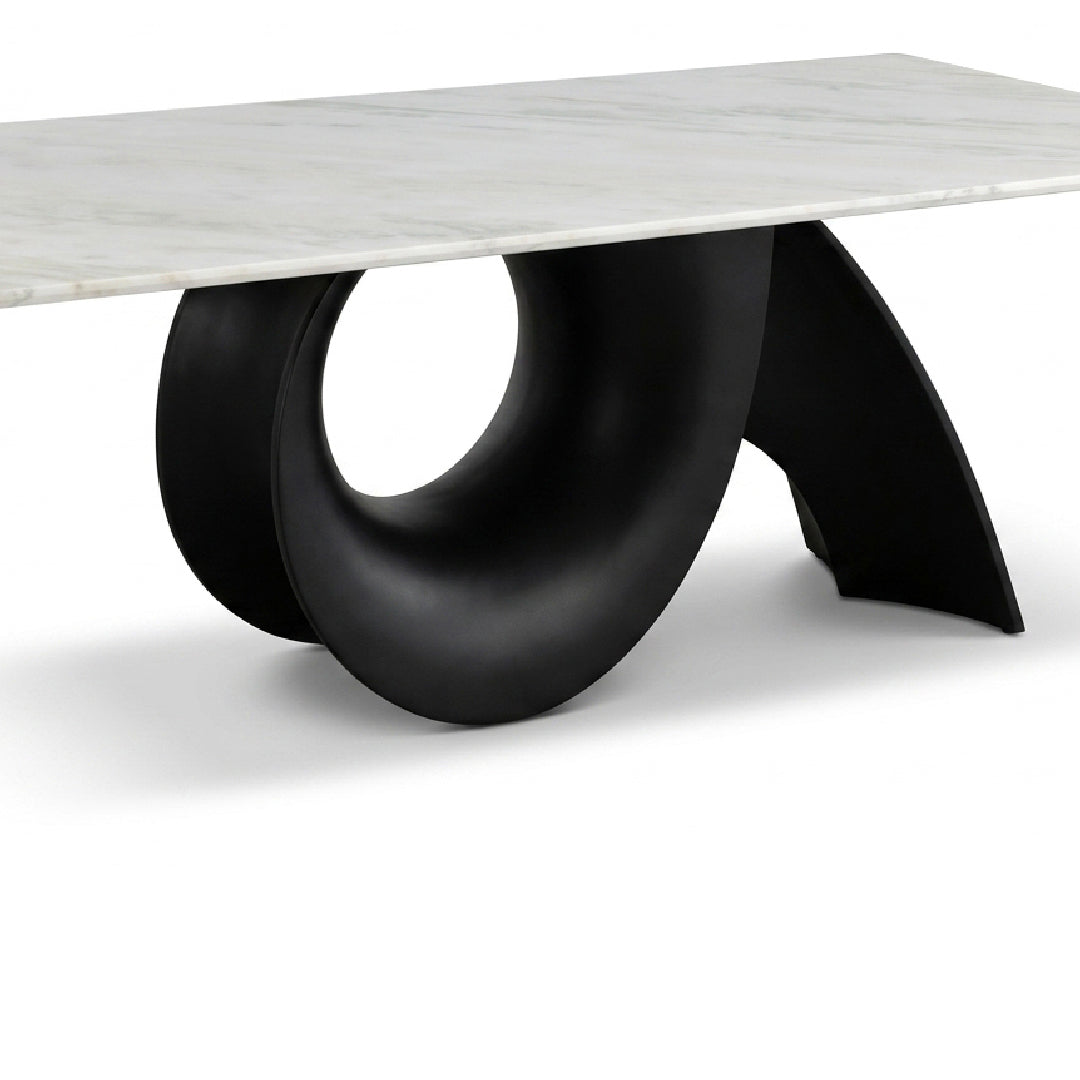 IVARA Natural Marble Stone Dining Table