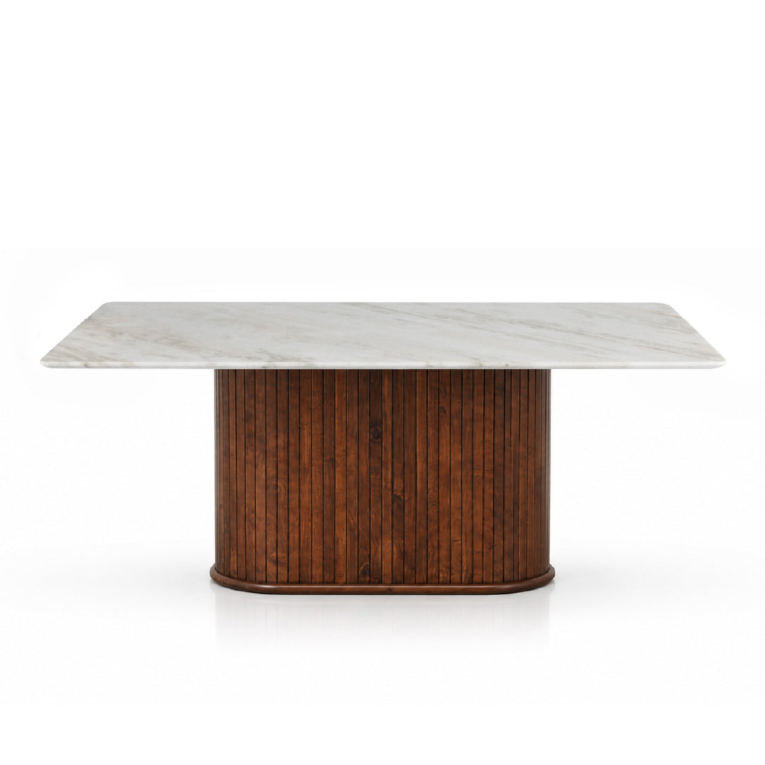 IVARA Natural Marble Stone Dining Table