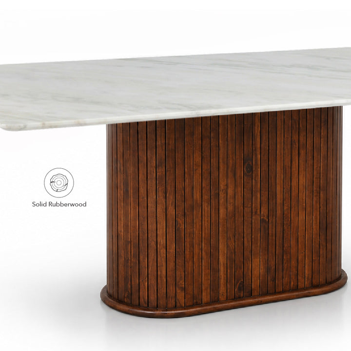 IVARA Natural Marble Stone Dining Table