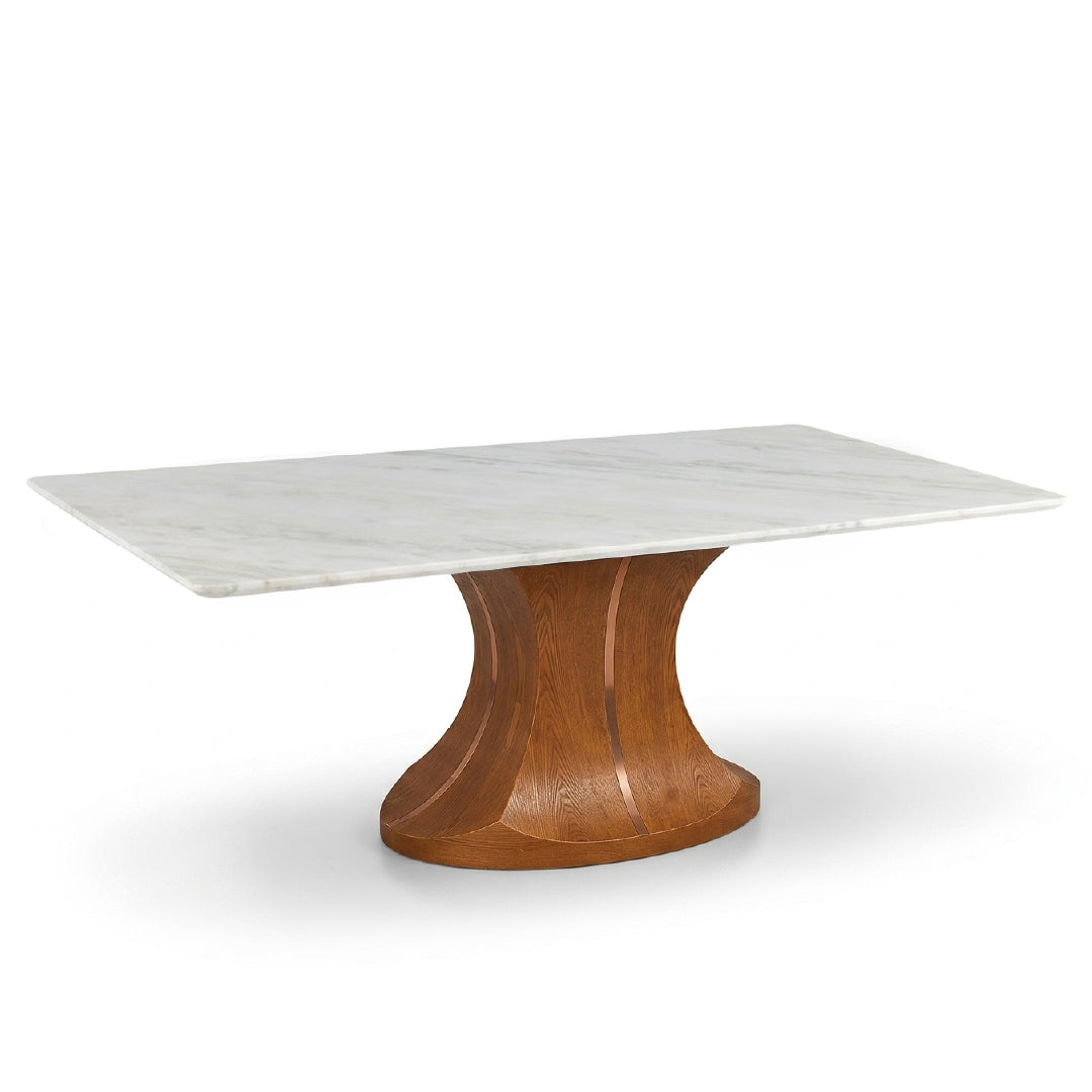 IVARA Natural Marble Stone Dining Table
