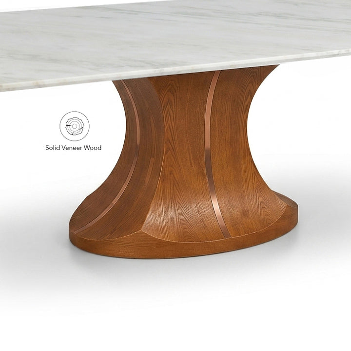 IVARA Natural Marble Stone Dining Table
