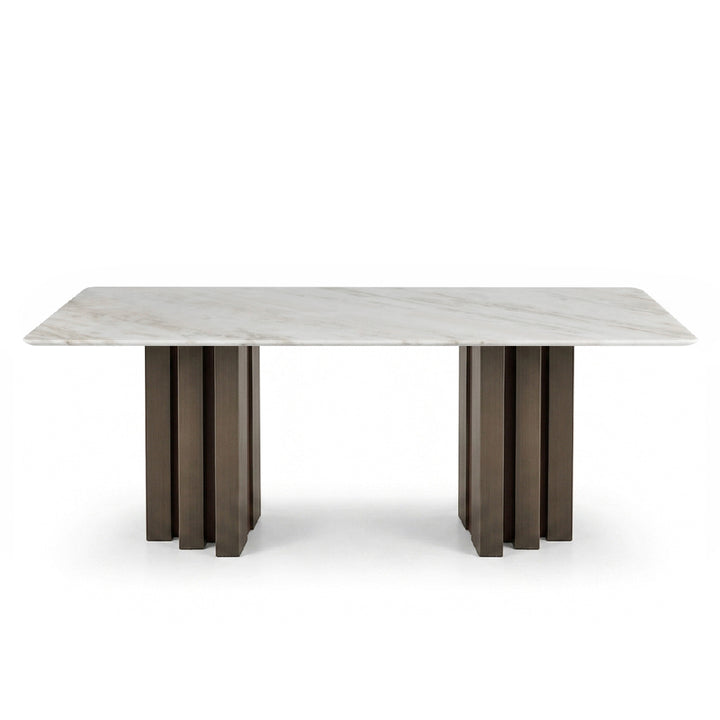 IVARA Natural Marble Stone Dining Table