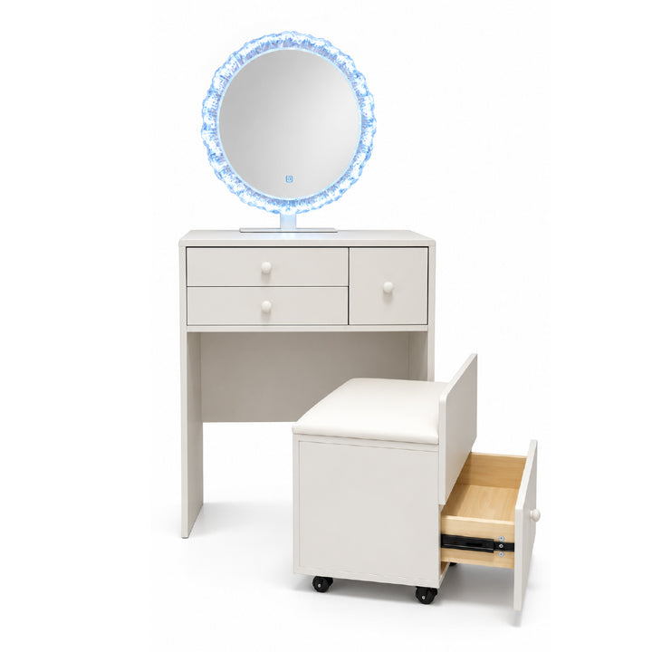 IVIE Dressing Table White