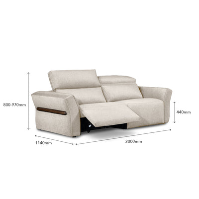 ISSAC Modular Recliner 2 Seater Sofa