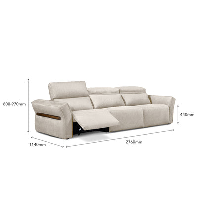 ISSAC Modular Recliner 3 Seater Sofa