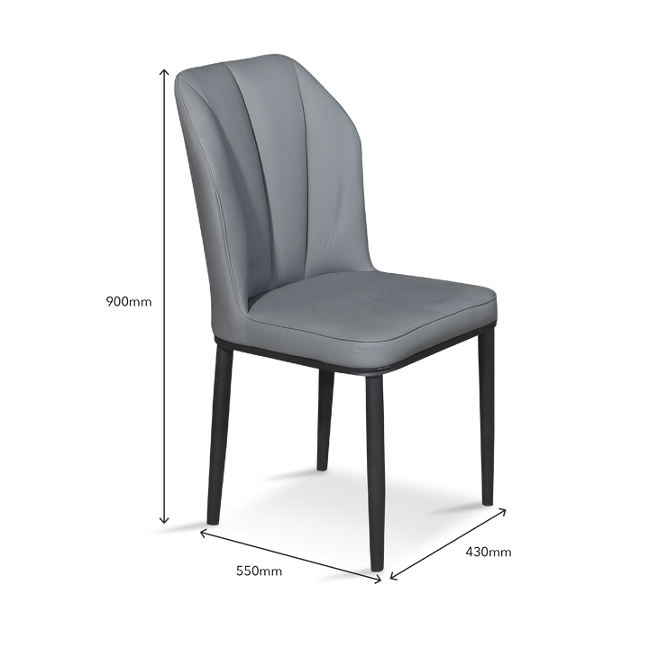 FINO II Armani Grey Dining Set