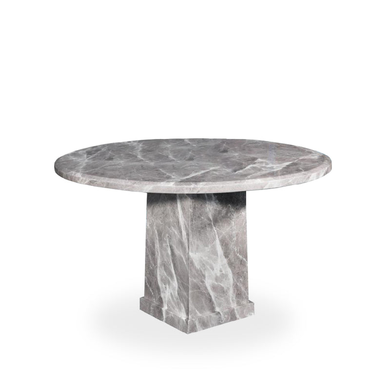 JILANN Round Marble Dining Set