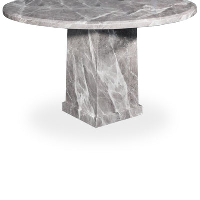 JILANN Round Marble Dining Set