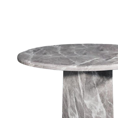 JILANN Round Marble Dining Set