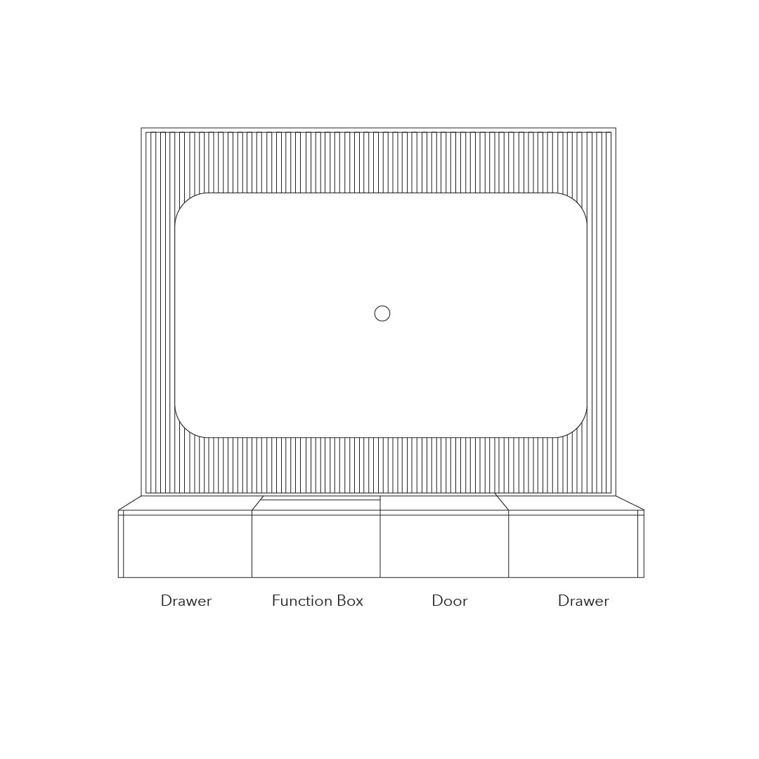 JIM Wall Mounted TV Cabinet