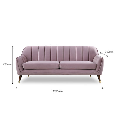 JOANNA 3 Seater Sofa