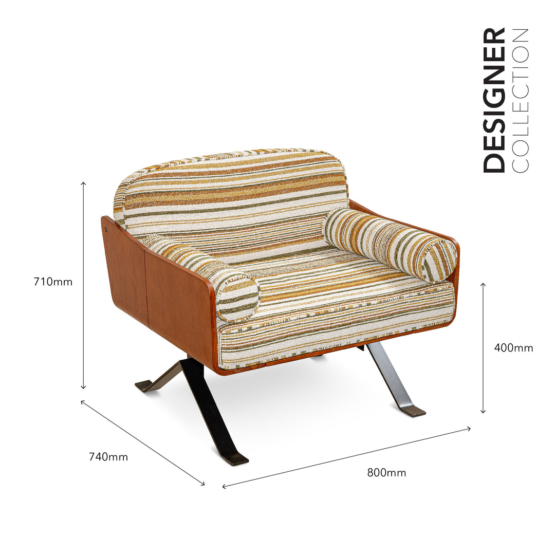 JOLENE Designer Lounge Chair