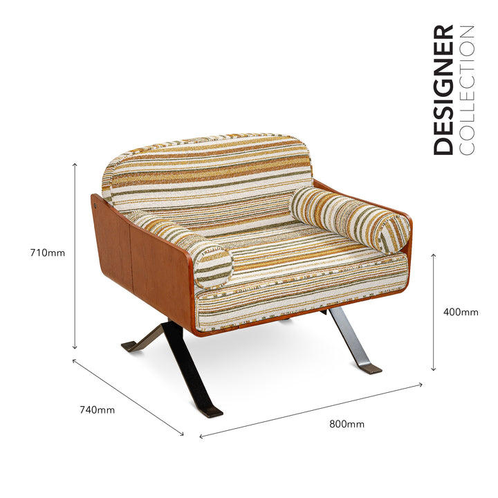 JOLENE Designer Lounge Chair