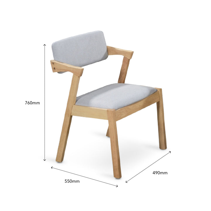 JUGLANS Dining Chair Natural
