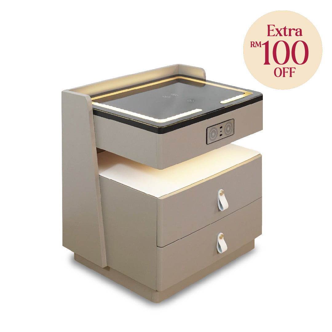 JORAH Side Table Grey Green