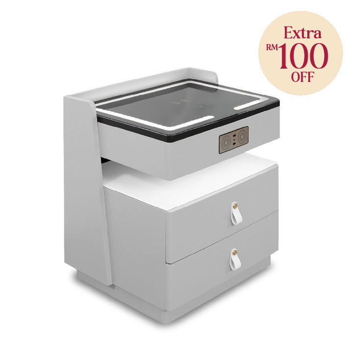 JORAH Side Table Light Grey