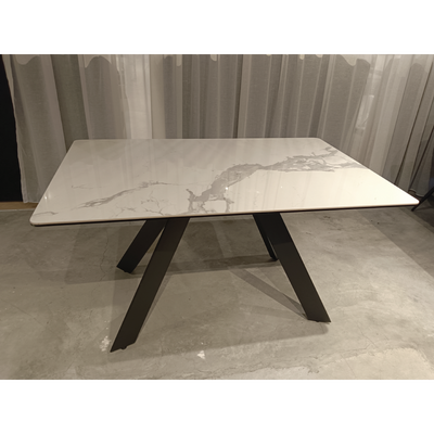 AME Dining Table 1.4M and Chair (Orange) (1T+4C)