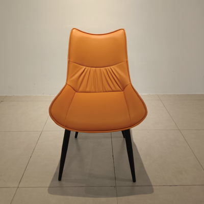 AME Dining Table 1.4M and Chair (Orange) (1T+4C)