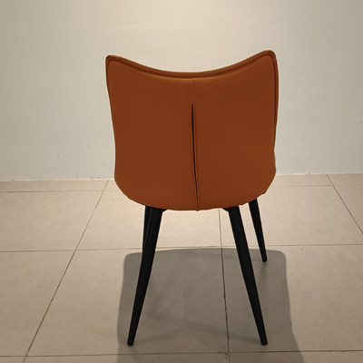 AME Dining Table 1.4M and Chair (Orange) (1T+4C)