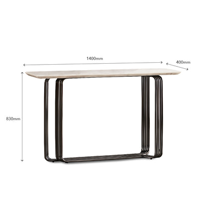 KAIDO Console Table Black