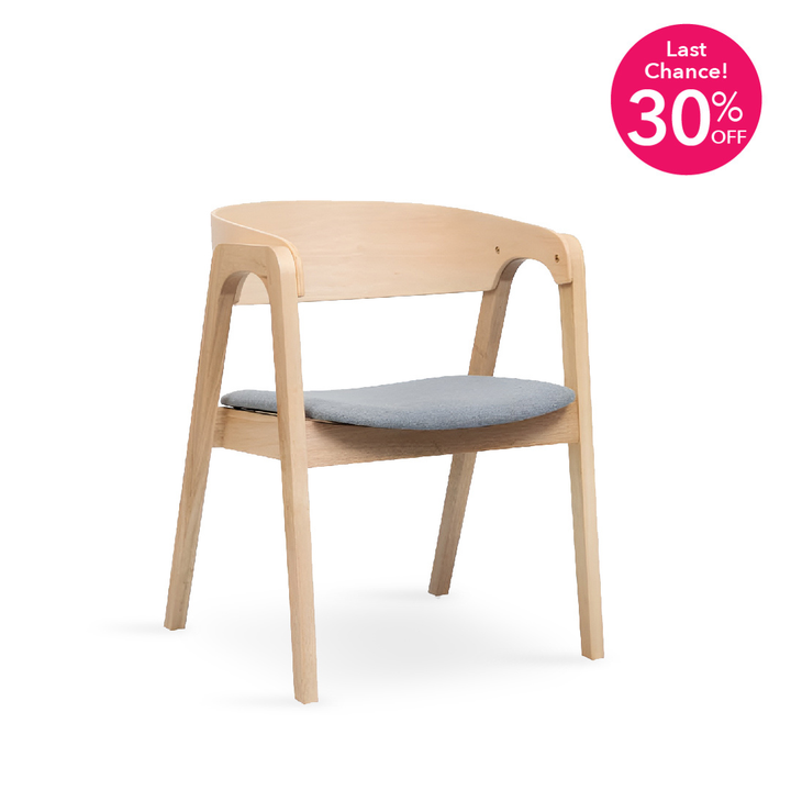 KAI Dining Chair with Armrest Natural
