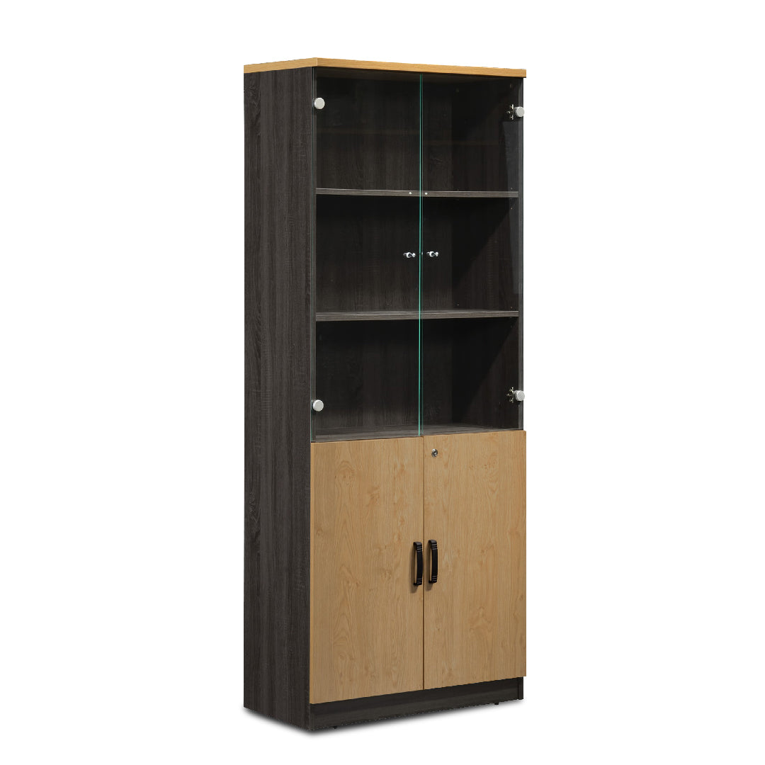 KALEIDO Book Shelf with Glass Door