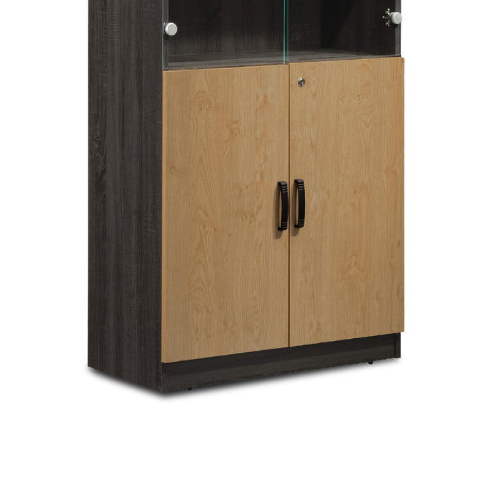 KALEIDO Book Shelf with Glass Door