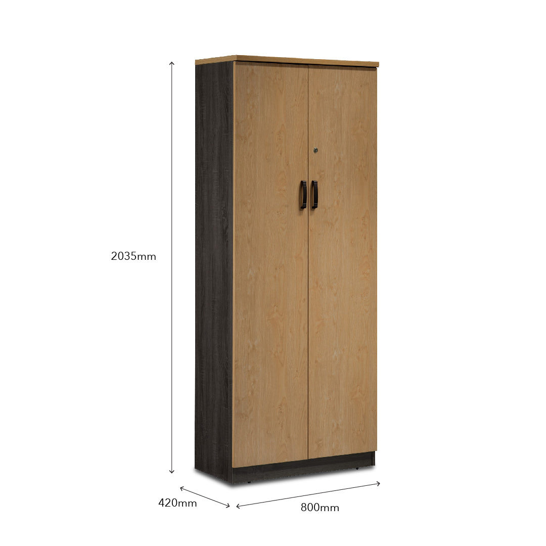 KALEIDO Book Shelf with Wooden Door