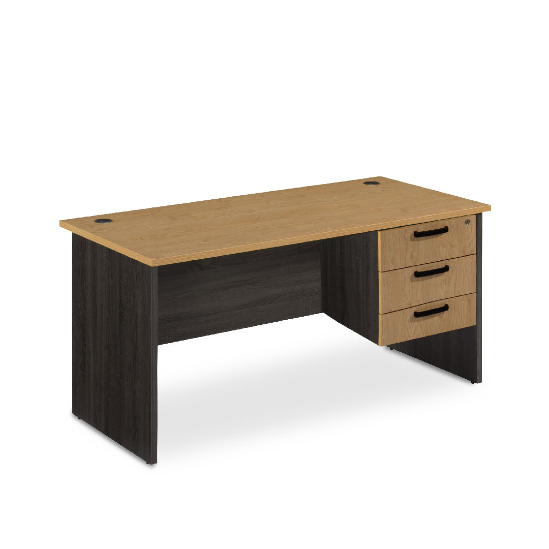 KALEIDO Office Desk with Pedestal