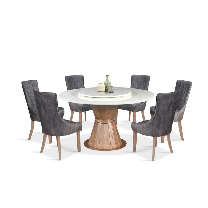 KALON III Marble Dining Set