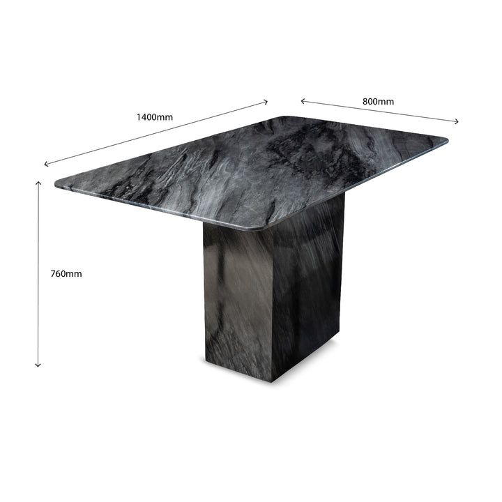 KAMARI Marble Dining Set