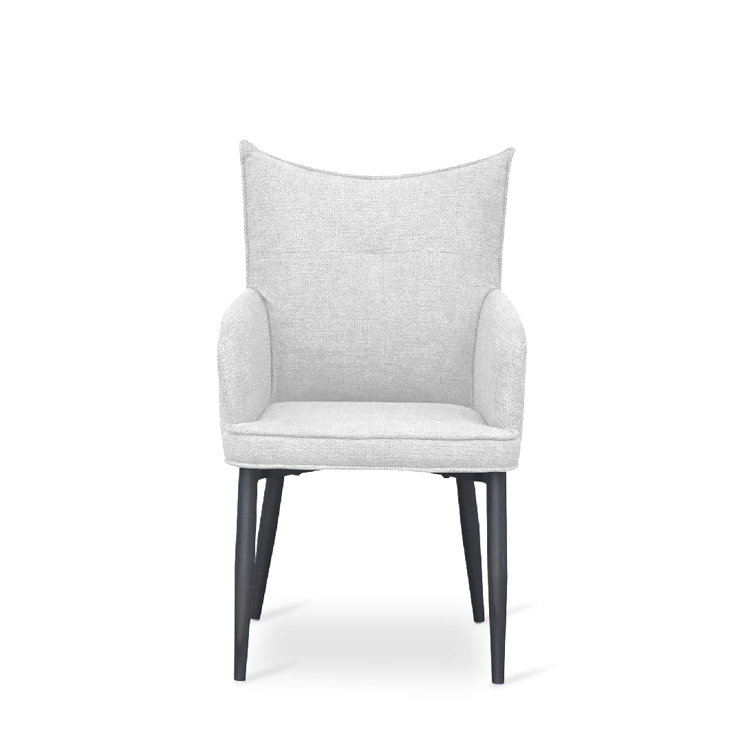KASPIAN Dining Chair Light Grey