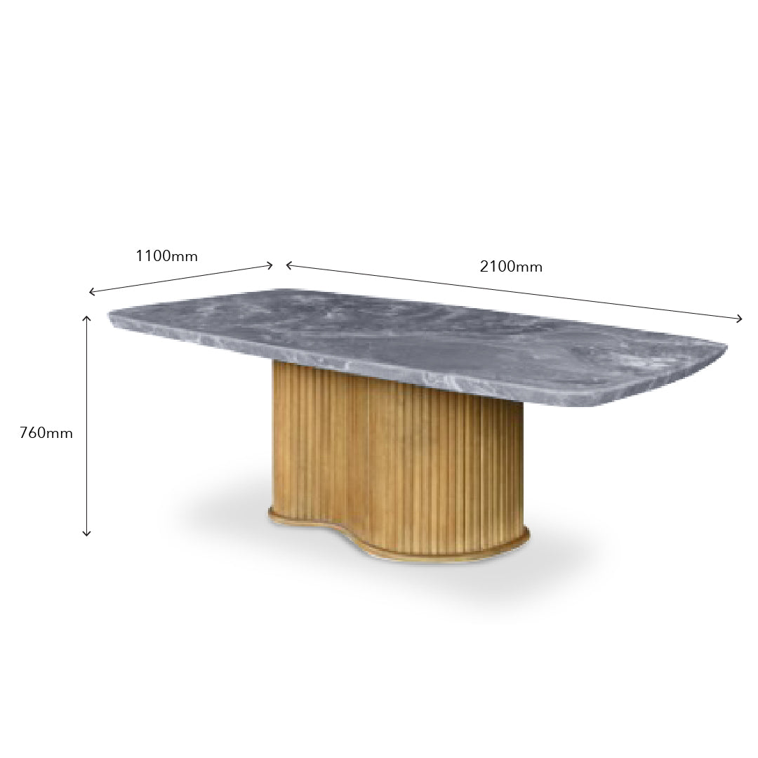 KILLIAN Marble Dining Set