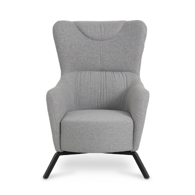 KILLY Lounge Arm Chair Light Grey