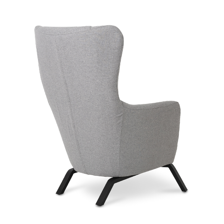 KILLY Lounge Arm Chair Light Grey