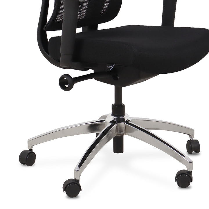 KINGS I Black High Back Office Chair