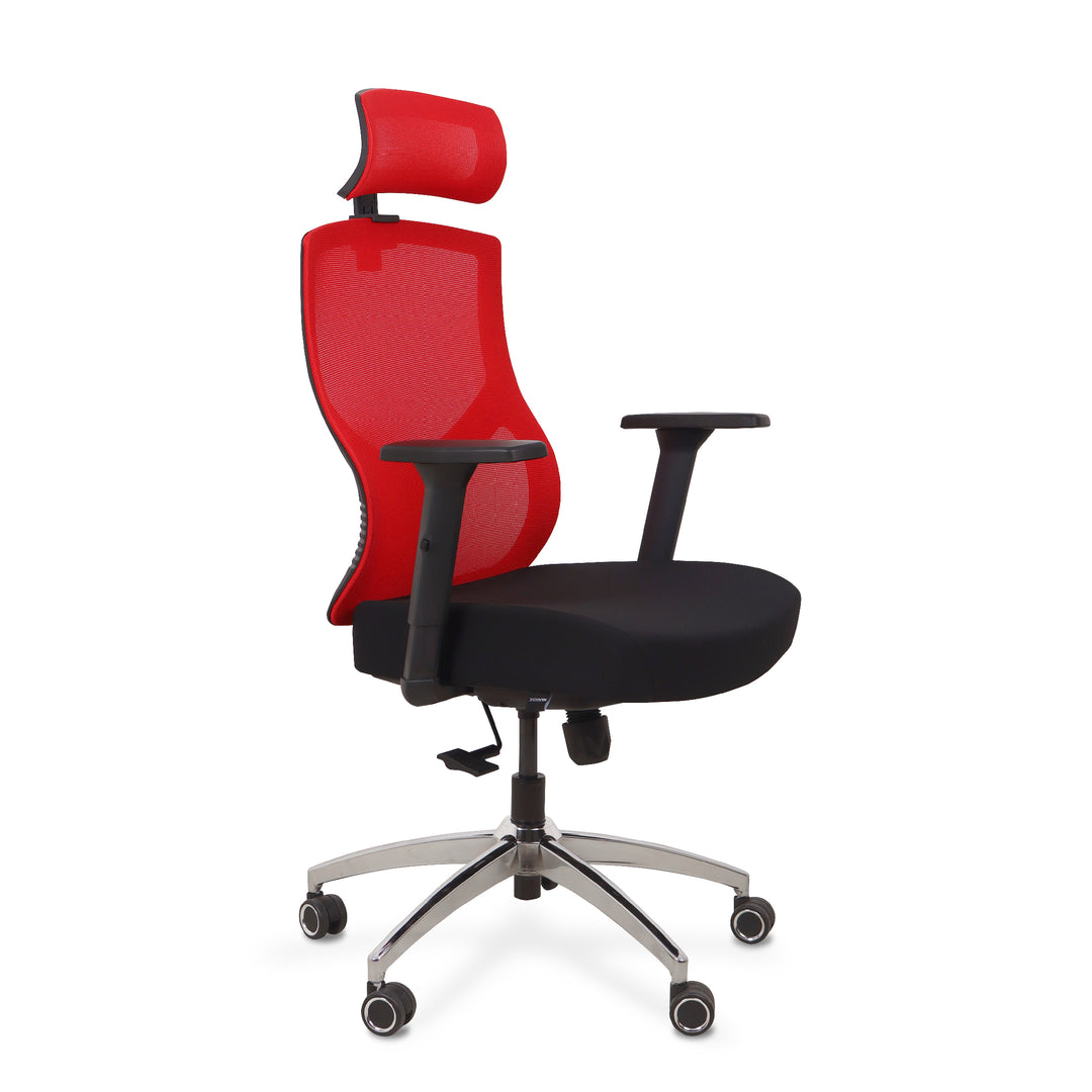 KINGS II Red High Back Office Chair